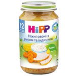 НЕЖНЫЕ ОВОЩИ С РИСОМ И ИНДЕЙКОЙ HIPP
