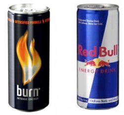 Burn и Red Bull