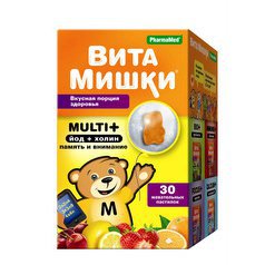 ВИТАМИШКИ МУЛЬТИ ПЛЮС: инструкция, отзывы, аналоги, цена в аптеках ...