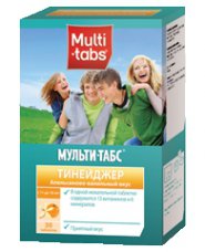МУЛЬТИ-ТАБС ТИНЕЙДЖЕР: инструкция, отзывы, аналоги, цена в аптеках ...