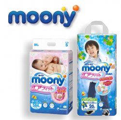Подгузники Moony