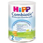 ДЕТСКАЯ СУХАЯ МОЛОЧНАЯ СМЕСЬ "COMBIOTIC" 2 ДЛЯ ПОСЛЕДУЮЩЕГО ВСКАРМЛИВАНИЯ HIPP