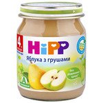 ФРУКТОВОЕ ПЮРЕ ЯБЛОКИ С ГРУШАМИ HIPP