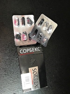 Сорбекс при отравлении