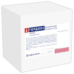 ГОРДОКС: инструкция, отзывы, аналоги, цена в аптеках - Medcentre.com.ua