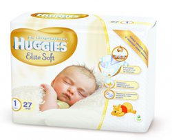 Подгузники Huggies для новорожденных