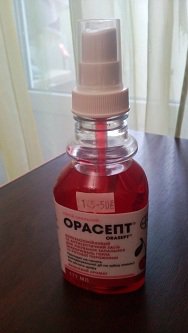 Спрей Орасепт для лечения заболеваний горла