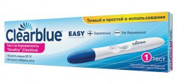 ТЕСТ НА БЕРЕМЕННОСТЬ CLEARBLUE EASY