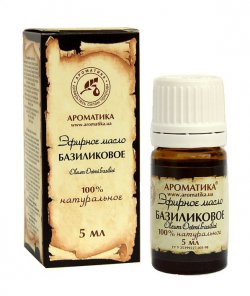 ЭФИРНОЕ МАСЛО БАЗИЛИКА