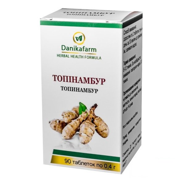ТОПИНАМБУР: инструкция, отзывы, аналоги, цена в аптеках - Medcentre.com.ua