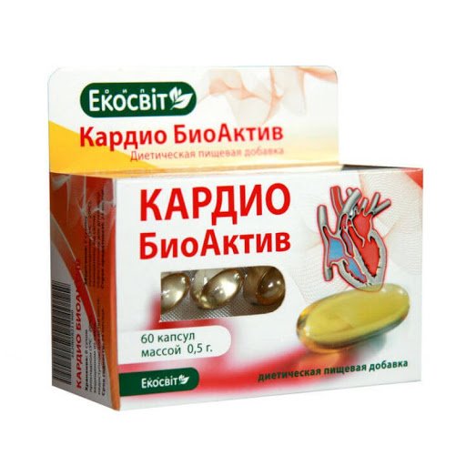 КАРДИО БИОАКТИВ цены и наличие в аптеках Днепра. Купить по выгодной ...