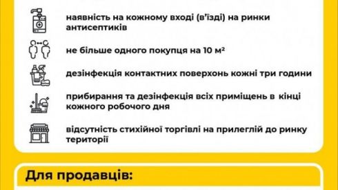 Кабмин открывает продуктовые рынки