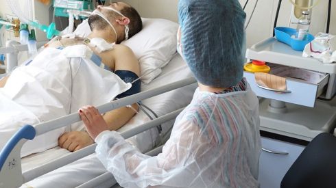 Реанимация в Александровской больнице Киева переполнена