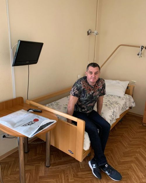 Вадим в больнице
