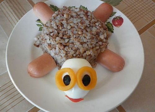 Аппетитное оформление гречки